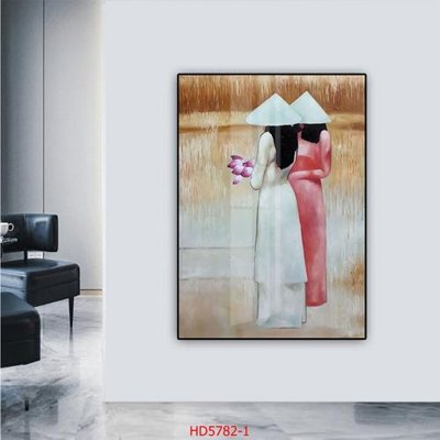 File tranh in mica File tranh bộ hiện đại HD5782 (độ phân giải cao)