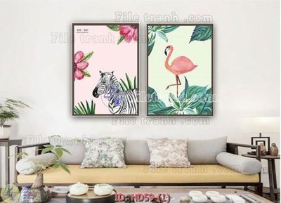 File ảnh File tranh hiện đại HD59 (gốc) in Hiflex