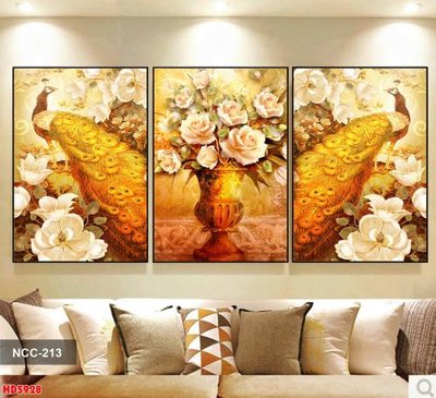 Mua file gốc File tranh bộ hiện đại HD5928 (in ấn) tại Filetranh.com