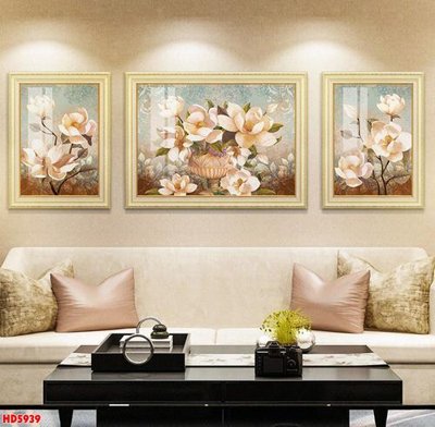 File tranh in trần 3D File tranh bộ hiện đại HD5939 (ảnh gốc)