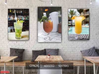 File gốc File tranh bộ hiện đại HD5984 (in 3D) cho trang trí