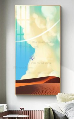 File gốc in ấn File bộ tranh treo hiện đại HD60061 độ phân giải cao