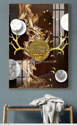 File gốc File bộ tranh treo hiện đại HD60064 (ảnh chi tiết) để in trần