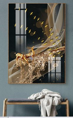 File tranh File bộ tranh treo hiện đại HD60065 (gốc) in backlit film