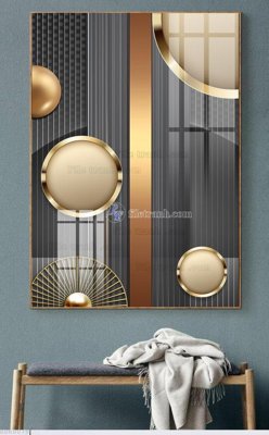 File tranh File bộ tranh treo hiện đại HD60079 (gốc) chủ đề thiên nhiên