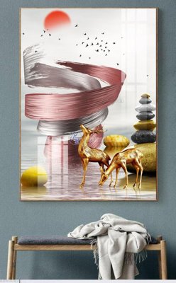 File tranh File bộ tranh treo hiện đại HD60083 (gốc) chủ đề tĩnh vật