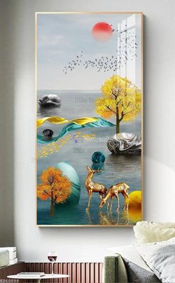 Tải file gốc File bộ tranh treo hiện đại HD60098 (in khổ lớn) không mờ