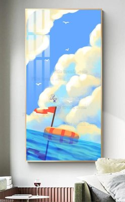 File gốc File bộ tranh treo hiện đại HD60109 (in lụa) chi tiết cao