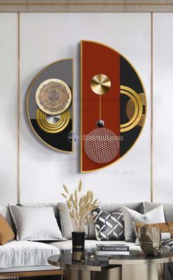 File gốc File bộ tranh treo hiện đại HD60151 (phiên bản chuẩn) để in ấn