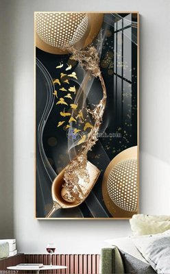 Tải file File bộ tranh treo hiện đại HD60157 (gốc) làm file in ấn