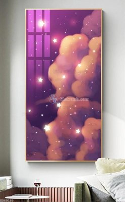 File gốc File bộ tranh treo hiện đại HD60185 (in lụa) chi tiết cao