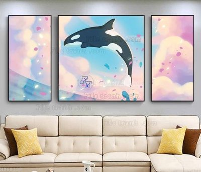 Tải file gốc File bộ tranh treo hiện đại HD60198 (in không vỡ ảnh)