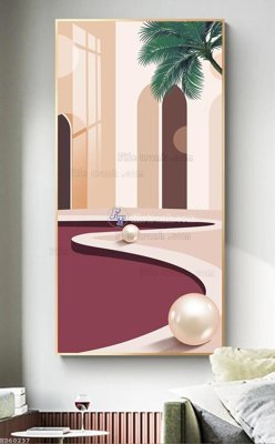 File ảnh File bộ tranh treo hiện đại HD60237 (gốc) in Hiflex