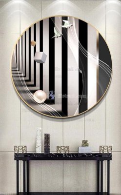 File tranh ảnh gốc File bộ tranh treo hiện đại HD60262 dùng cho in khổ lớn