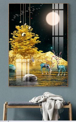 File tranh File bộ tranh treo hiện đại HD60279 (gốc) chủ đề tĩnh vật