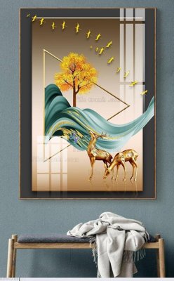 Tải file File bộ tranh treo hiện đại HD60286 (gốc) in trên mọi chất liệu