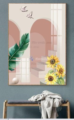 File ảnh File bộ tranh treo hiện đại HD60301 (gốc) dùng in Pano
