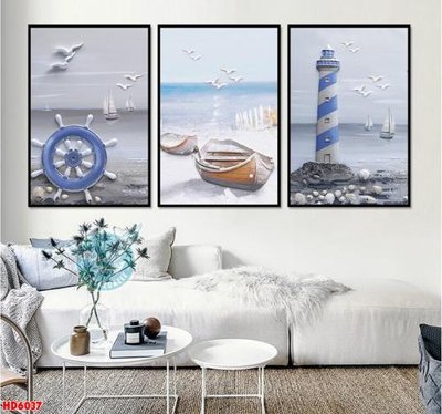 File in trần File tranh bộ hiện đại HD6037 (file gốc) xuyên sáng