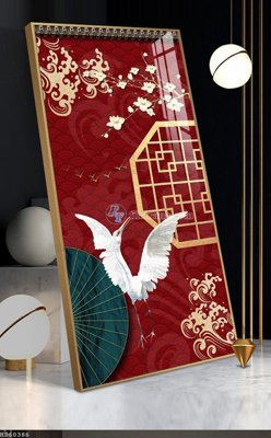 File tranh File bộ tranh treo hiện đại HD60386 (file gốc) chủ đề phong thủy