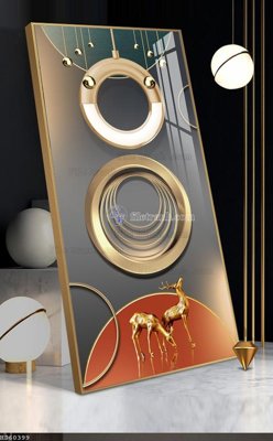 File ảnh File bộ tranh treo hiện đại HD60399 (gốc) in Hiflex