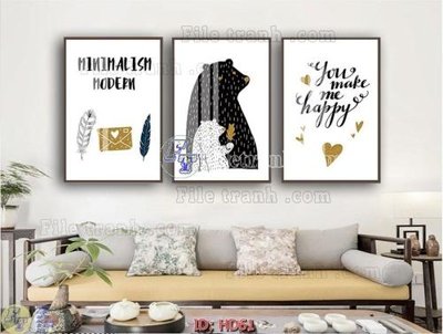 File tranh File tranh hiện đại HD61 (ảnh gốc) cho in ấn kỹ thuật số