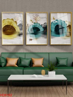 File gốc File tranh bộ hiện đại HD6162 (trang trí) phòng làm việc