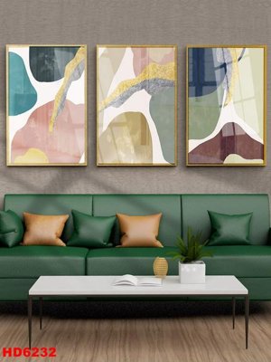 File gốc File tranh bộ hiện đại HD6232 (chuẩn màu) cho in offset