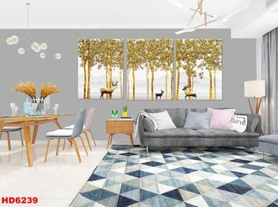 File gốc File tranh bộ hiện đại HD6239 (thiết kế) độc quyền