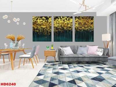 File gốc File tranh bộ hiện đại HD6240 (in lụa) cao cấp