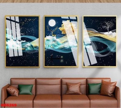 File gốc File tranh bộ hiện đại HD6269 (cho in UV) siêu nét