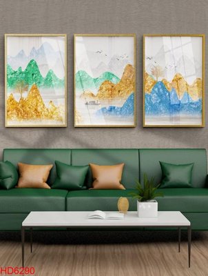 File ảnh File tranh bộ hiện đại HD6290 (gốc) in PP, decal