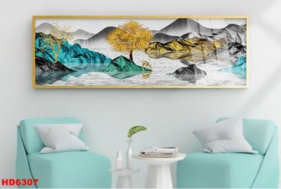 File in ấn File tranh bộ hiện đại HD6307 (bản gốc) từ file gốc