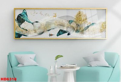 File gốc File tranh bộ hiện đại HD6318 (thiết kế) độc quyền