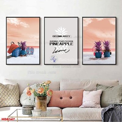 File gốc File tranh bộ hiện đại HD6347 (ảnh chi tiết) để in lụa