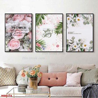 Tải file gốc File tranh bộ hiện đại HD6374 (in bạt) quảng cáo