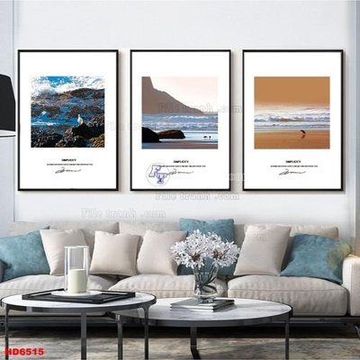 File gốc File tranh bộ hiện đại HD6515 (trang trí) phòng ngủ