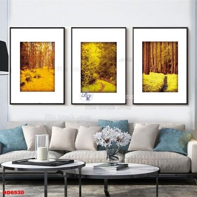 File tranh in mica File tranh bộ hiện đại HD6530 (độ phân giải cao)