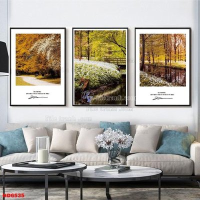 Mua file gốc File tranh bộ hiện đại HD6535 (PSD) tại Filetranh.com