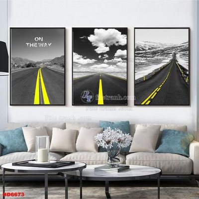 File ảnh gốc File tranh bộ hiện đại HD6673 (chuyên in mica)