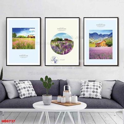 File gốc File tranh bộ hiện đại HD6737 (trang trí) phòng làm việc