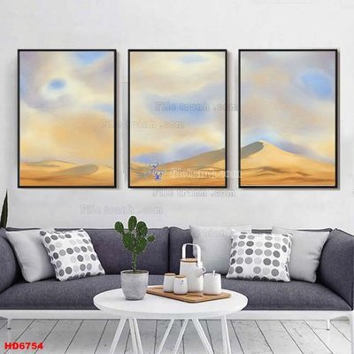 File tranh File tranh bộ hiện đại HD6754 (gốc) chủ đề con người