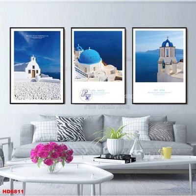 File PSD File tranh bộ hiện đại HD6811 (chất lượng in ấn)