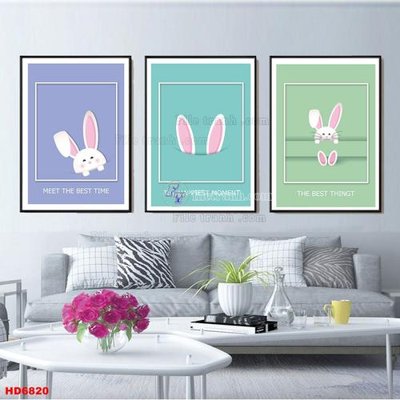 Download file gốc File tranh bộ hiện đại HD6820 (in mica) trang trí