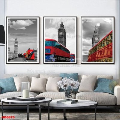 Download file gốc File tranh bộ hiện đại HD6870 (in lụa) nghệ thuật