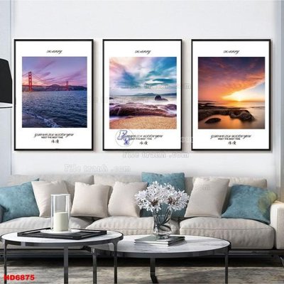 Mua file gốc File tranh bộ hiện đại HD6875 (in ấn) tại Filetranh.com