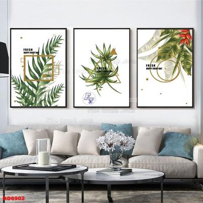 File gốc File tranh bộ hiện đại HD6902 (in lụa) cao cấp