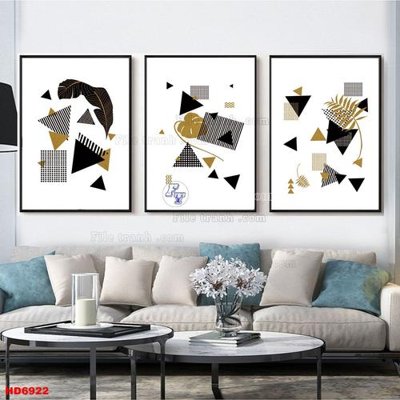 File gốc File tranh bộ hiện đại HD6922 (PNG) không nền chất lượng