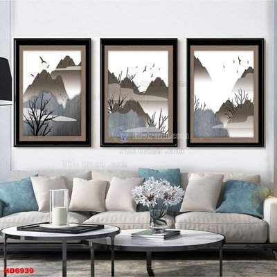 File gốc File tranh bộ hiện đại HD6939 cho in ấn và thiết kế