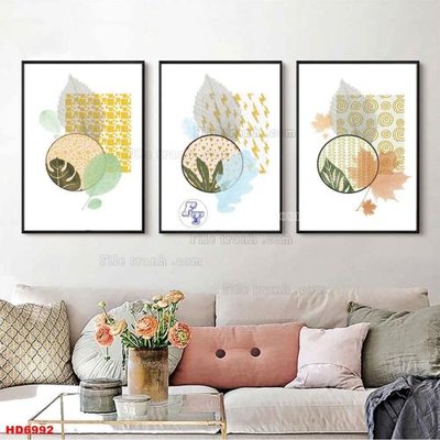 File tranh gốc File tranh bộ hiện đại HD6992 (sắc nét từng chi tiết)