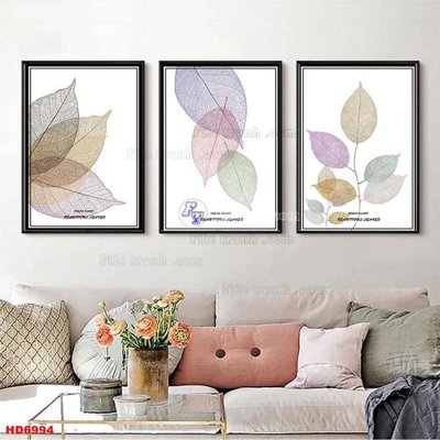 File gốc File tranh bộ hiện đại HD6994 (trang trí) cho phòng khách